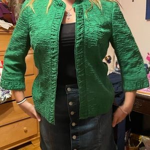 Green jacket